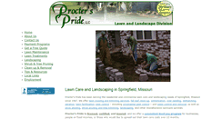 Desktop Screenshot of procterspride.com