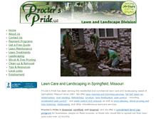 Tablet Screenshot of procterspride.com